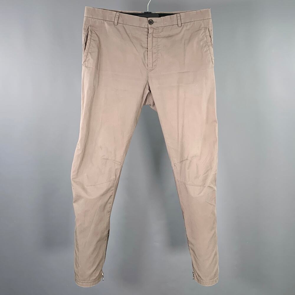 LANVIN Size 30 Grey Taupe Casual Pants